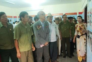 Lang Son  exposition de photos et objets en nature sur Dien Bien Phu